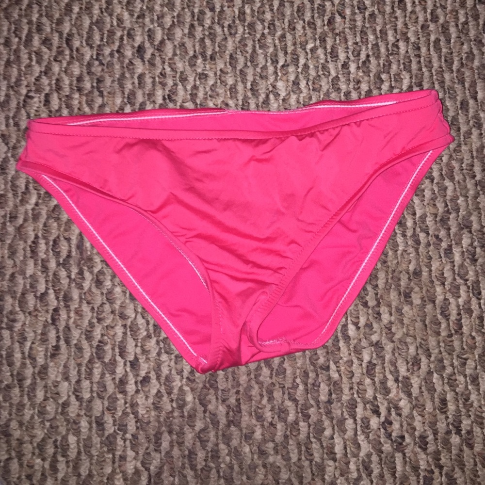 Pink bikini bottoms