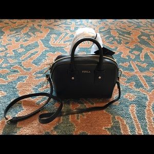 Furla Allegra Satchel Mini - Onyx