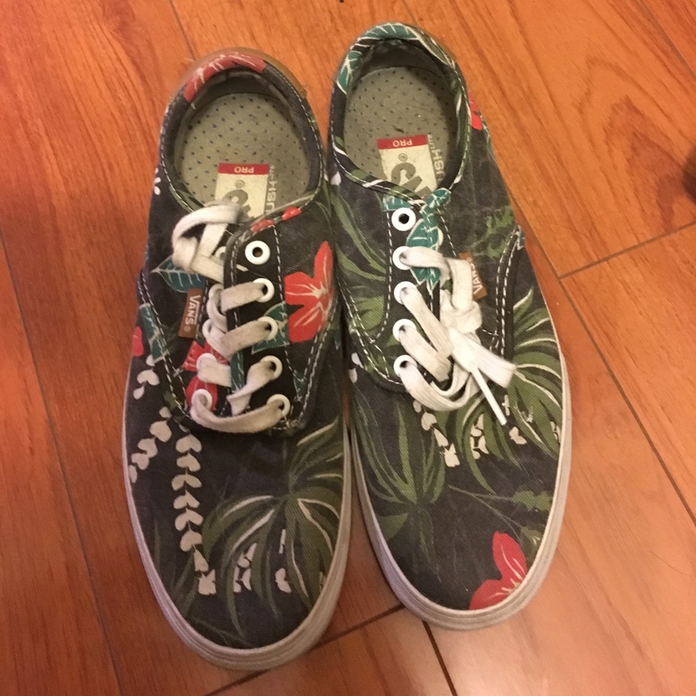 Floral Vans