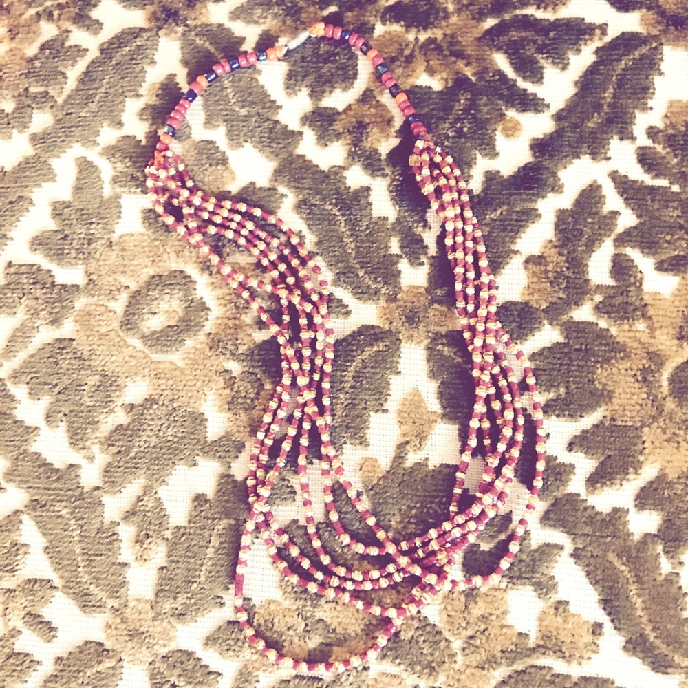 Handmade beaded necklace