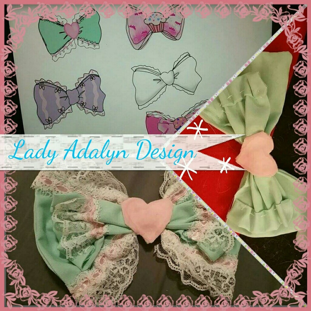 Lolita bows and accessories