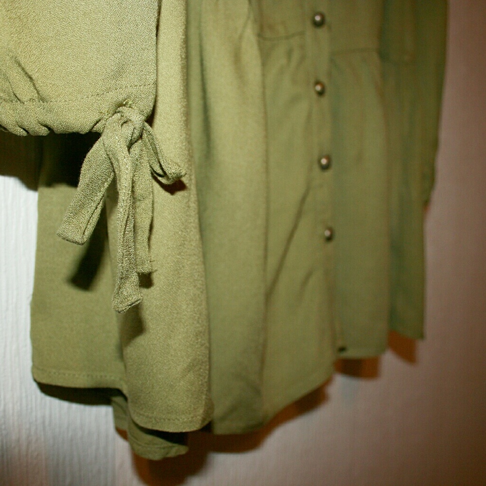 ⚡PRICE DROP⚡ MINKPINK Olive Boho Tunic Dress NWT - Picture 3 of 4