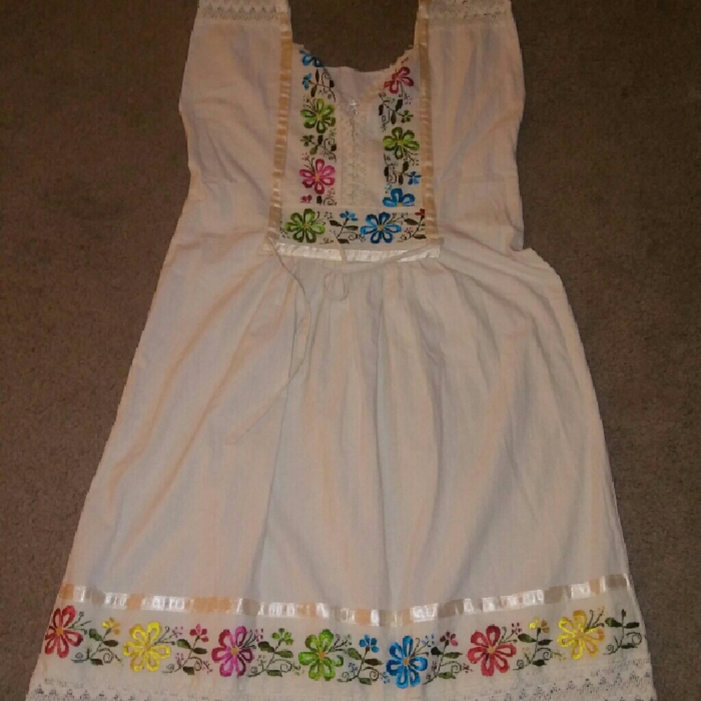 Embroidered dress