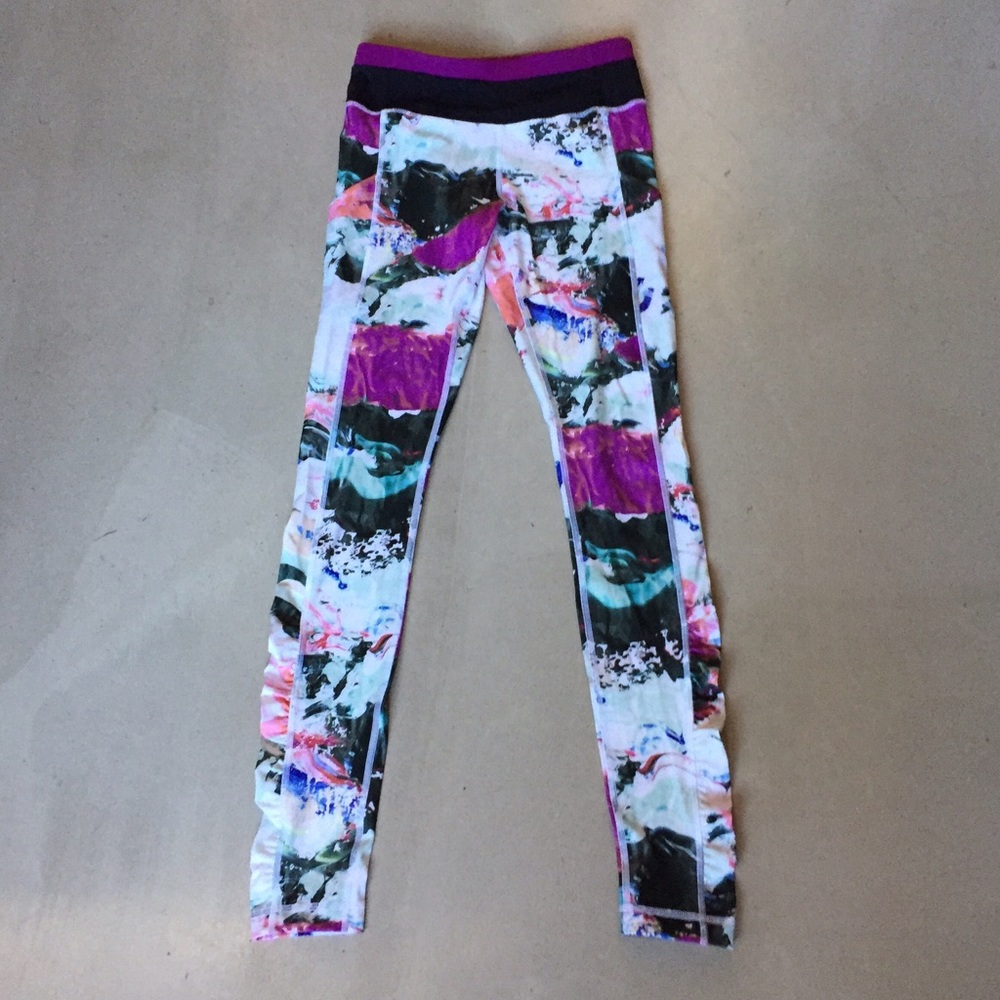 Lululemon Speed Tight Pigment Wave Regal Plum 4 - Picture 1 of 4