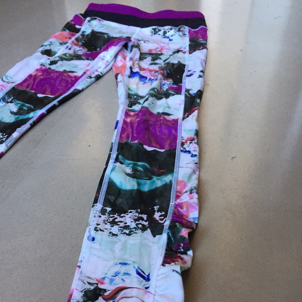 Lululemon Speed Tight Pigment Wave Regal Plum 4 - Picture 4 of 4