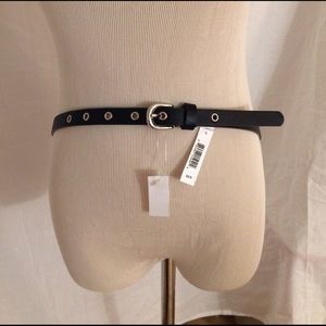 NWT Black Silver Belt