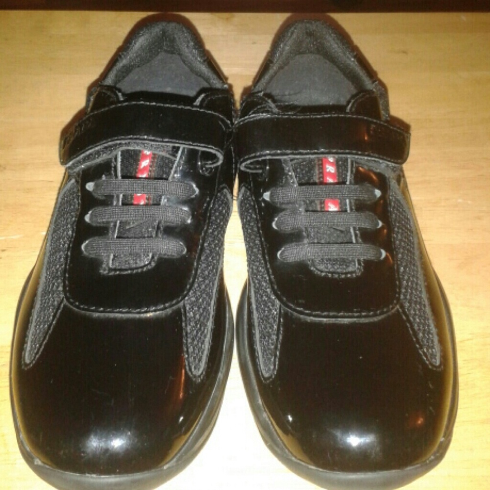 One Strap Black Prada sneakers