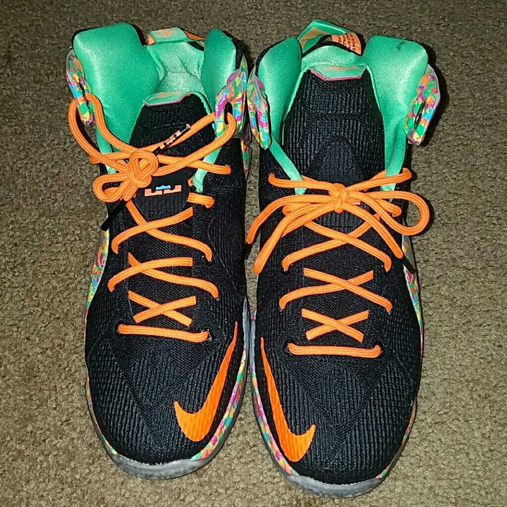 LeBron's 12 fruity pebbles