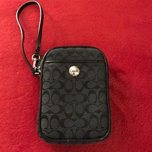 Coach wrist phone/ camera case. NWOT