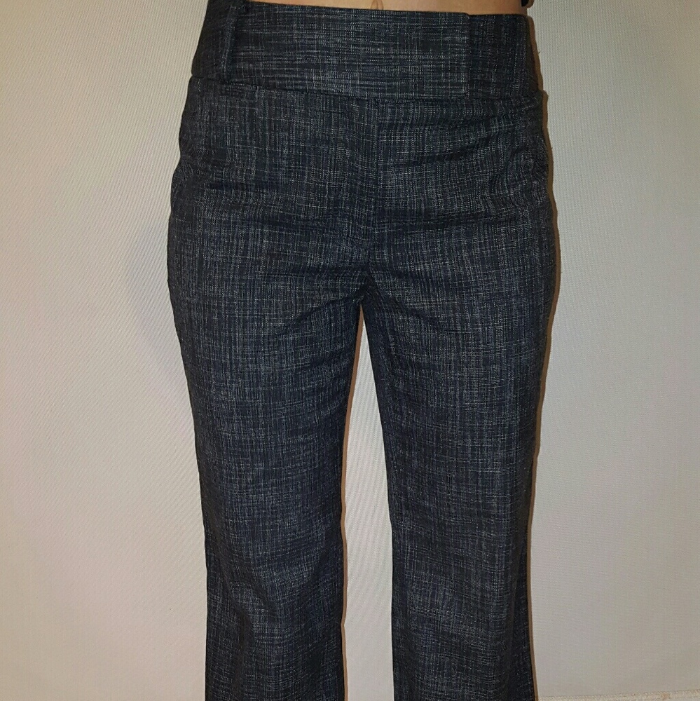Full length black/grey slacks
