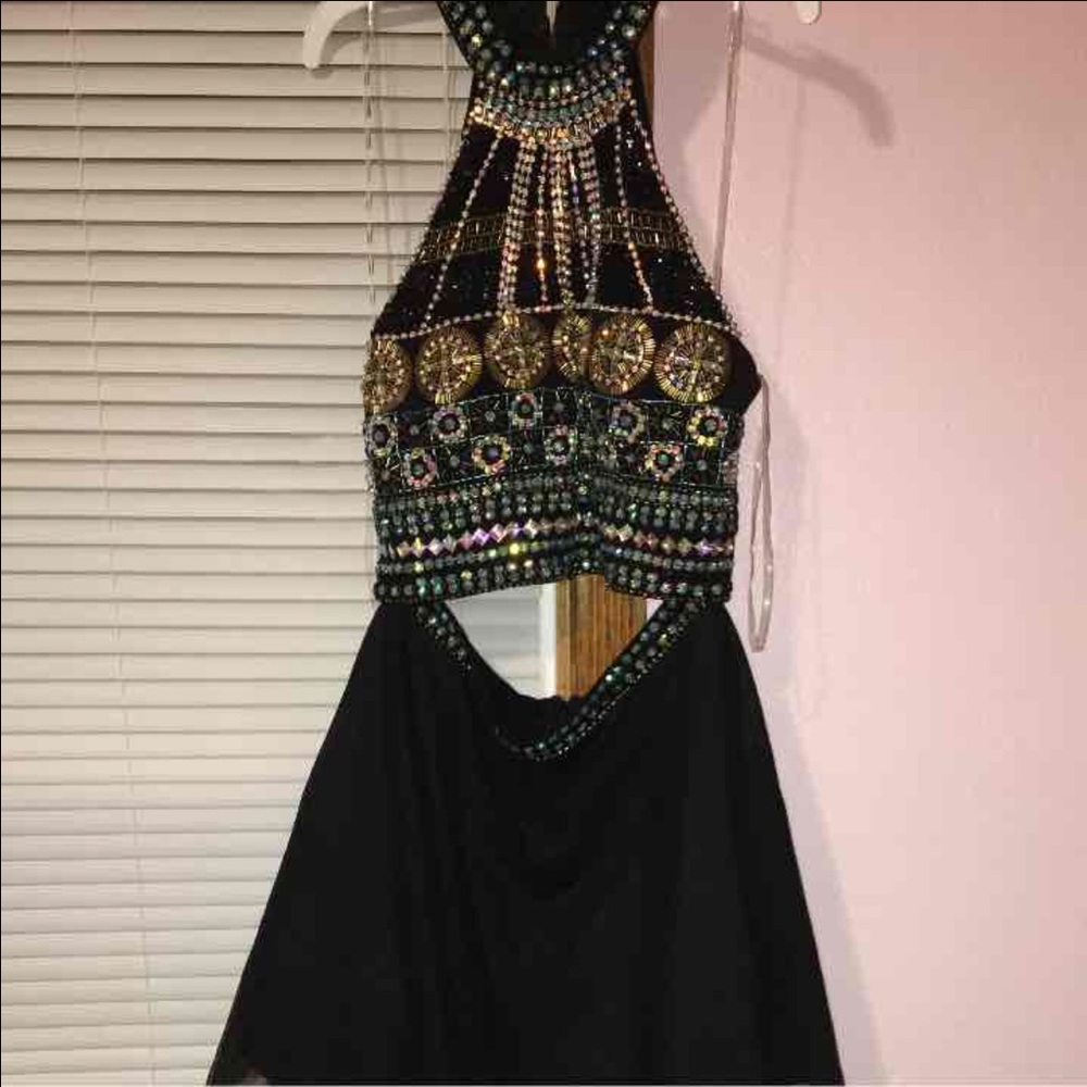 Black homecoming dress