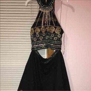 Black homecoming dress