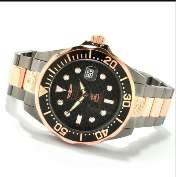 NWT Invicta automatic Cabon fiber watch