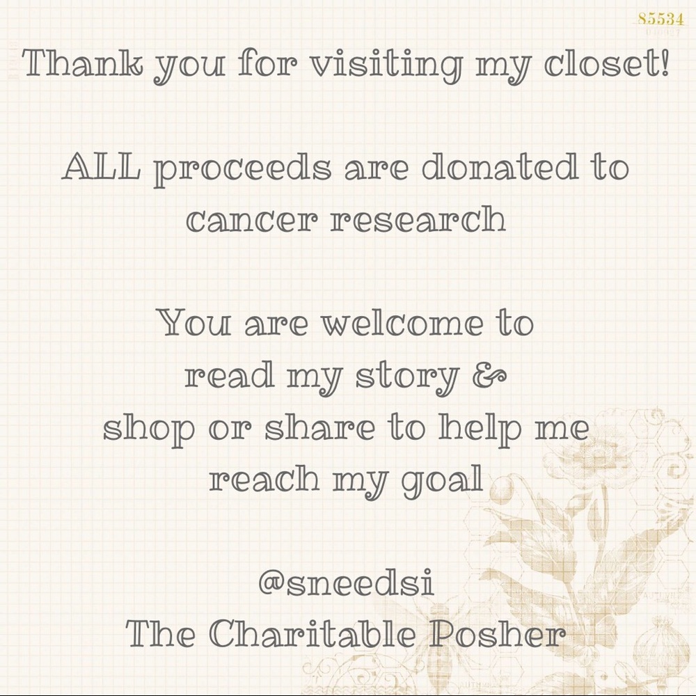 Please share / shop for cancer research ❤️💕