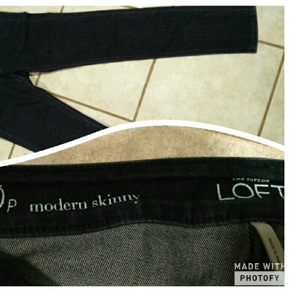 Ann Taylor LOFT jeans sz 25