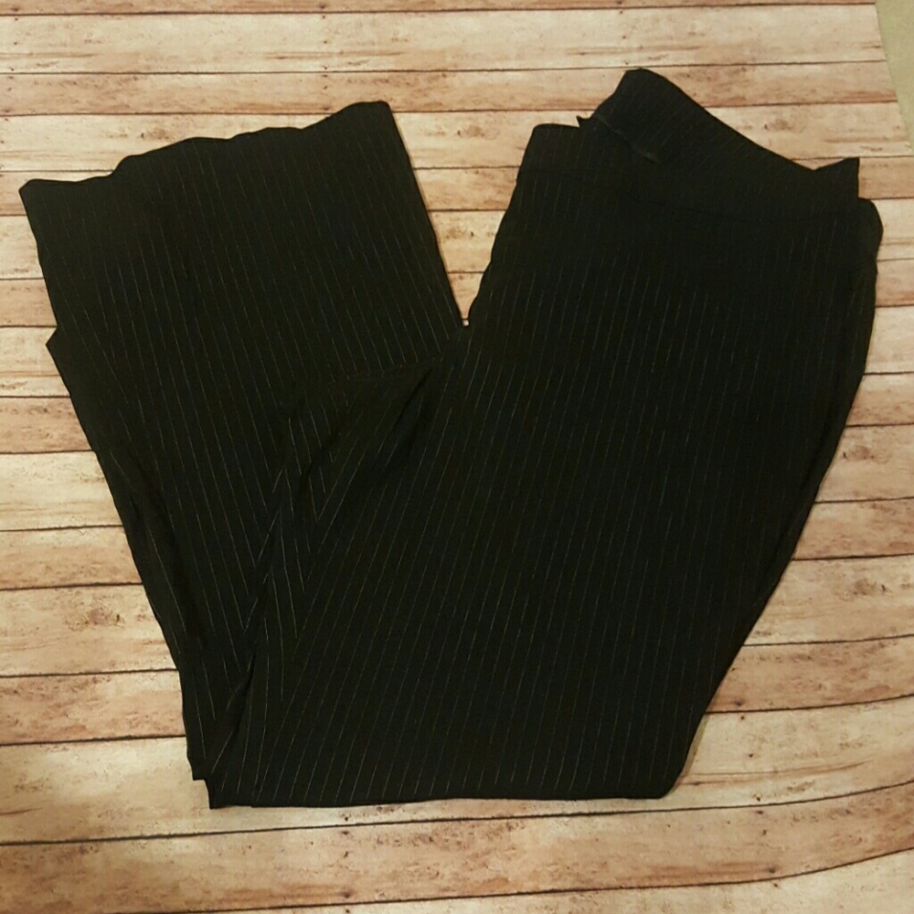 Lane Bryant Pinstripe Pants