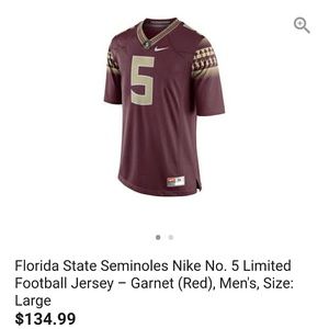 Nike Seminoles #5 Jersey