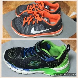 Boys Shoes Size 11 (Nike and Sketchers)