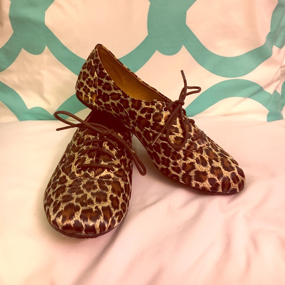 Cheetah print shoes