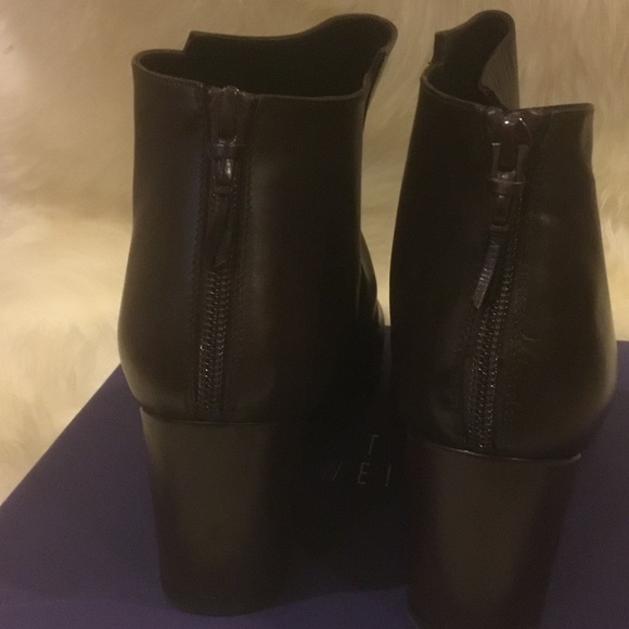 Stuart Weitzman Brown Short Boot - Final Markdown - Picture 2 of 4