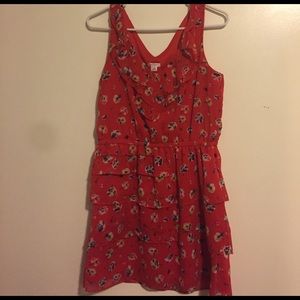 Floral layered dress