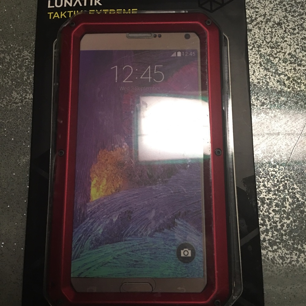 Metal Note 4 case