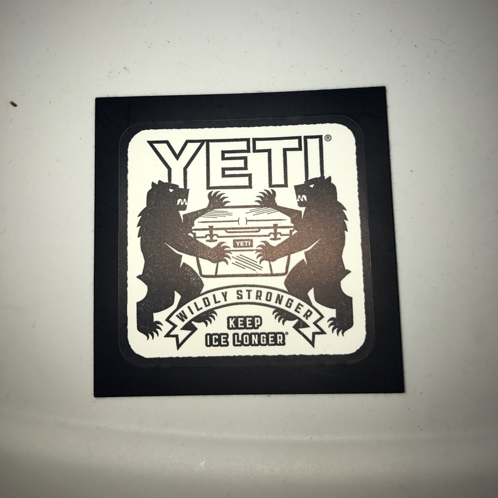 Yeti sticker