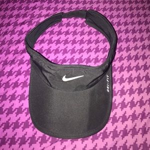 Black Nike DRI-FIT visor