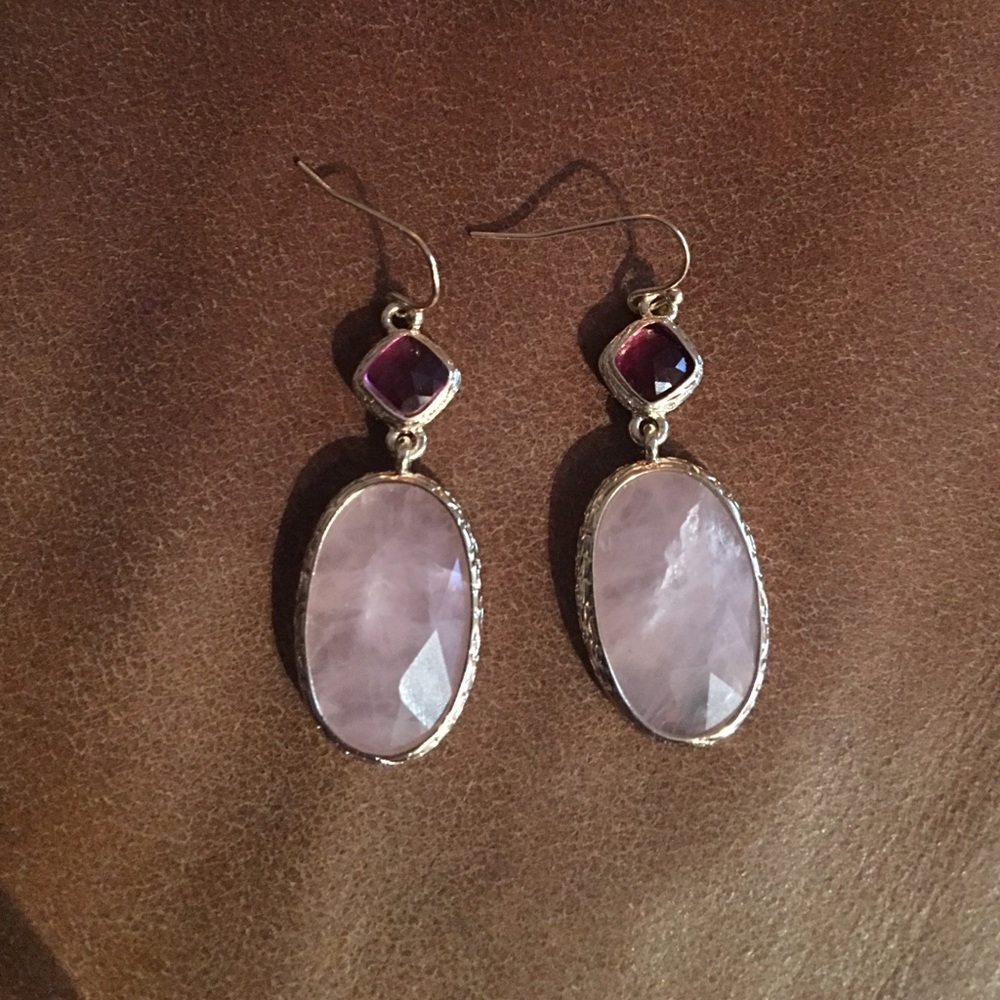 Pink Anthropologie Earrings - Picture 2 of 3