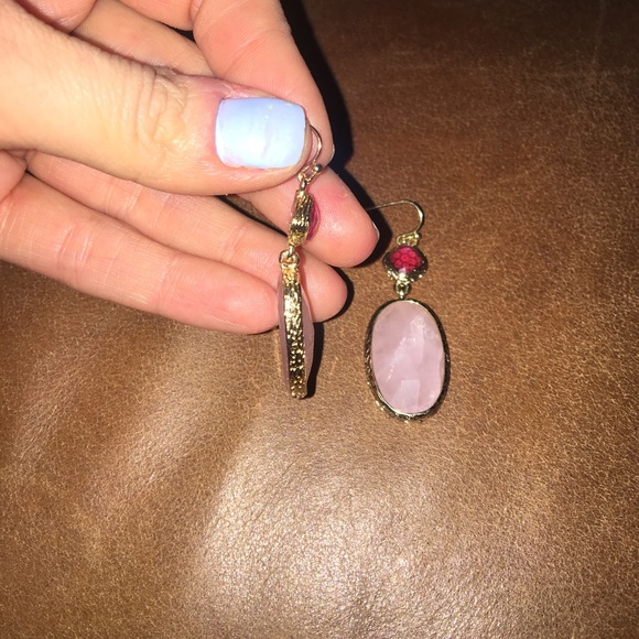 Pink Anthropologie Earrings - Picture 3 of 3