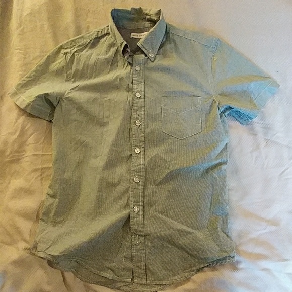Jacob Holston Short Sleeve Button Up medium m - Picture 3 of 8