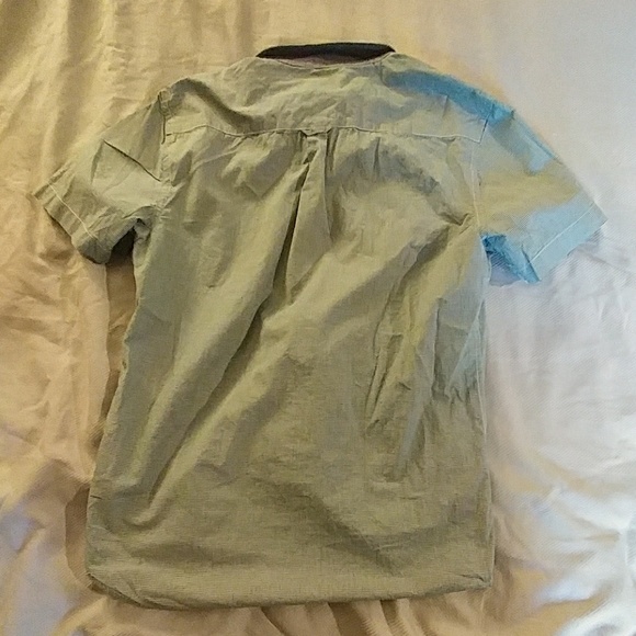 Jacob Holston Short Sleeve Button Up medium m - Picture 7 of 8