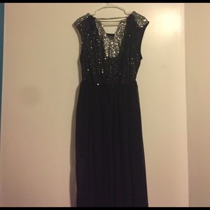 Long sequin dress