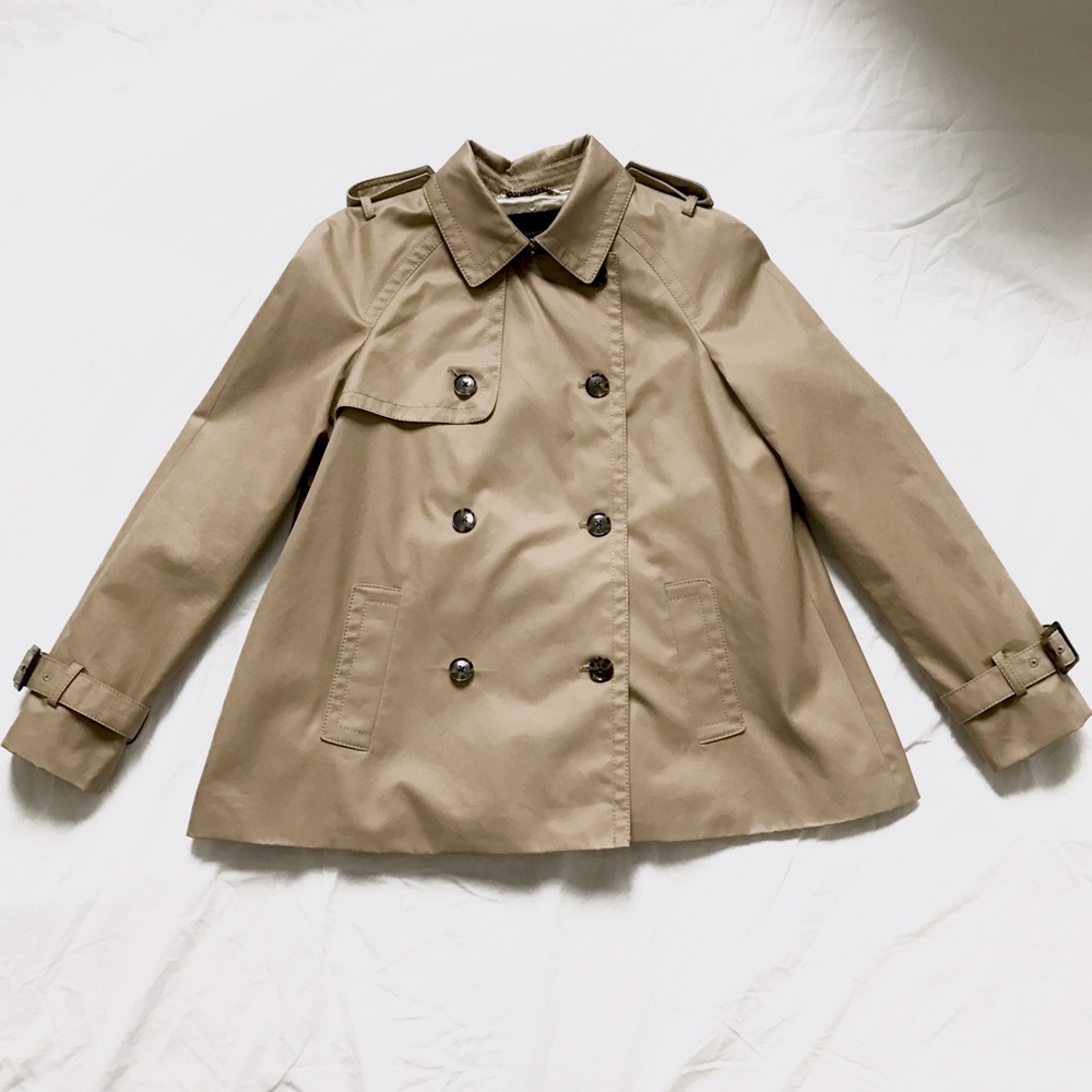 Banana Republic Cropped Trench