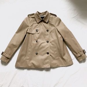 Banana Republic Cropped Trench