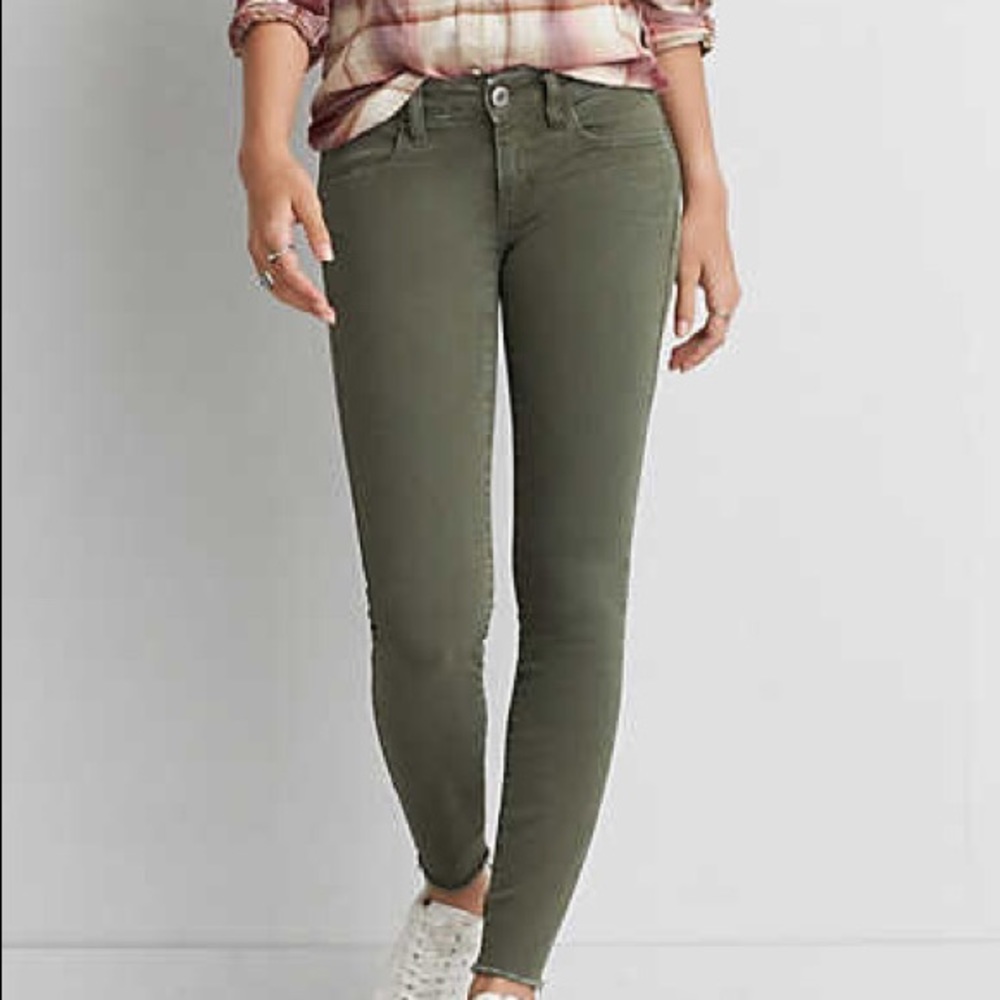 American Eagle cropped jeggings