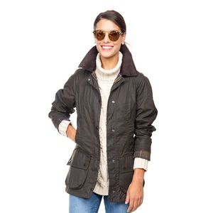 Women's Original Beadnell Olive Barbour Jacket