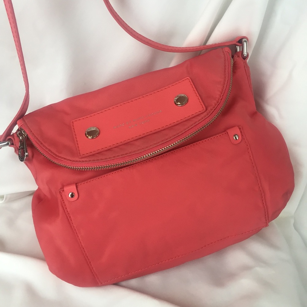 Coral Nylon Messenger Crossbody by Marc Jacobs