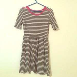 Pure + Good Anthropologie Striped T-shirt Dress