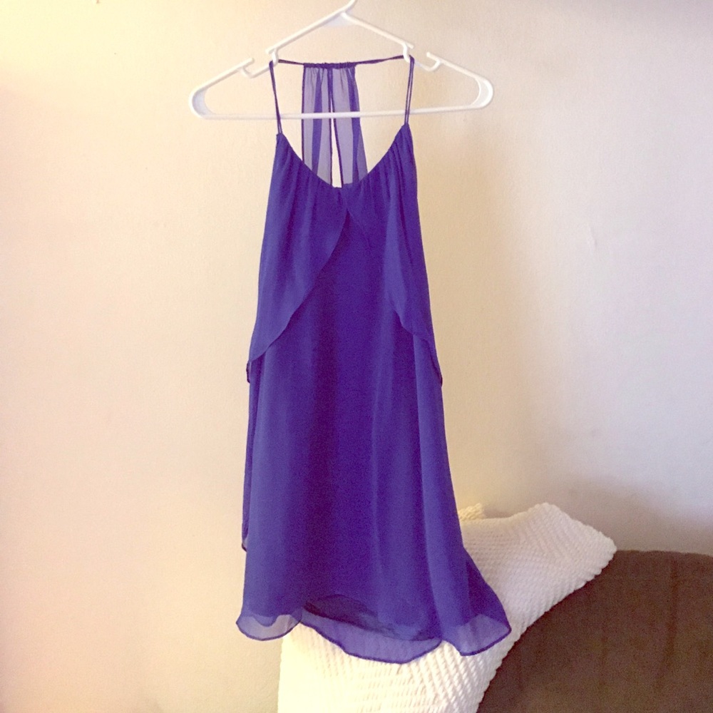 ANGL Chiffon Mini Dress