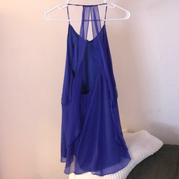 ANGL Chiffon Mini Dress - Picture 2 of 4