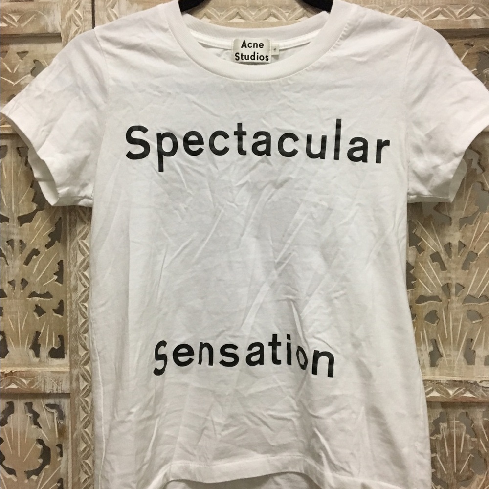 Acne studios graphic tee S