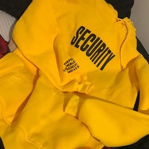 purpose tour security hoodie