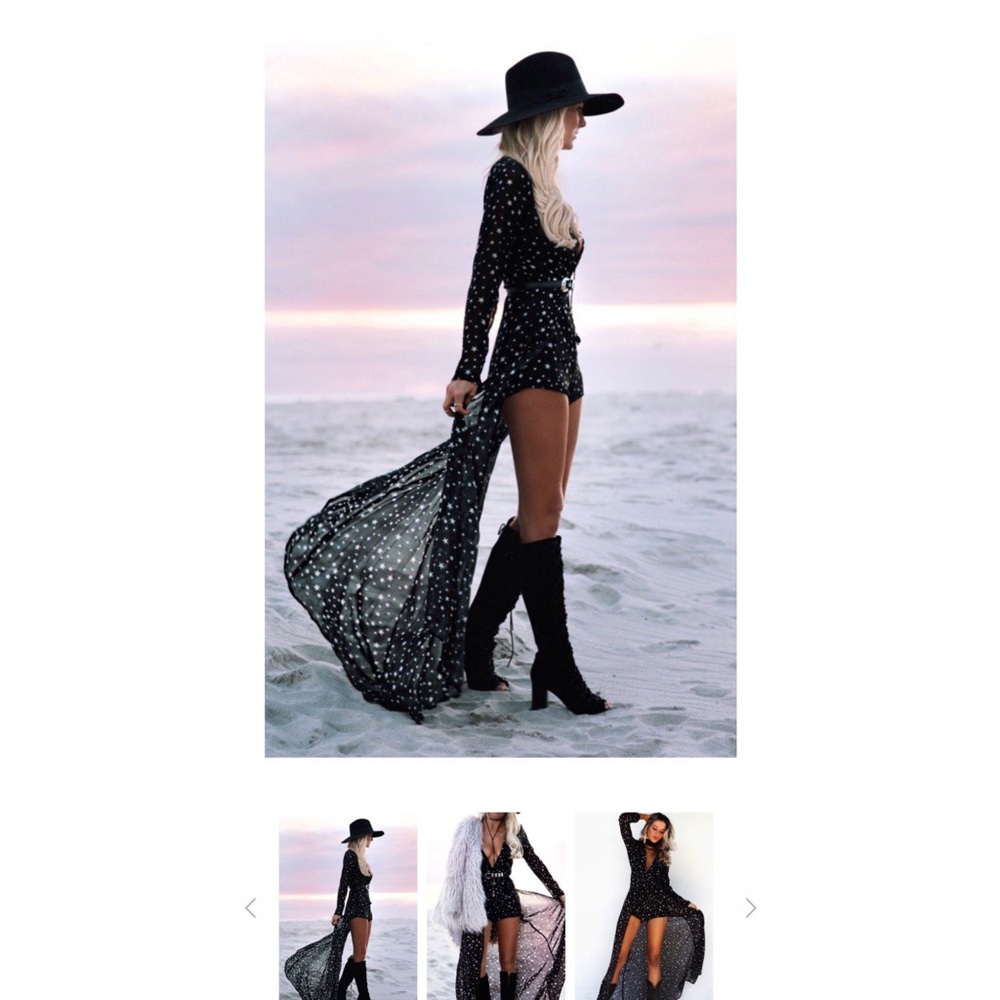 Super Star Romper from White Fox Boutique