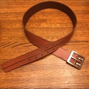 Calvin Klein Jeans Light Brown Leather Belt sz Med