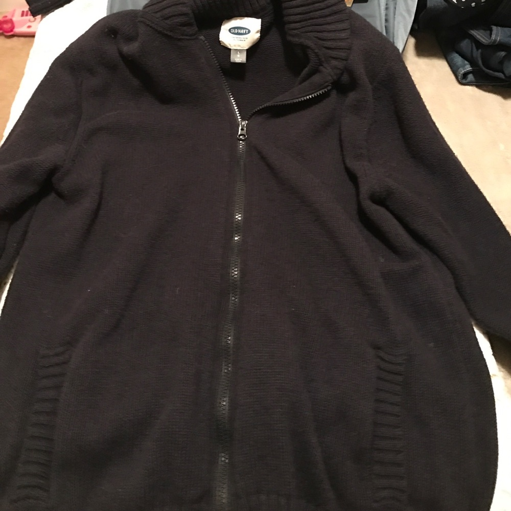Old Navy zip sweater -SALE!! Size L