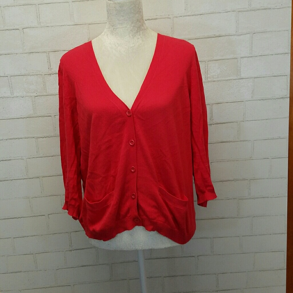 Cotton solid gap cardigan