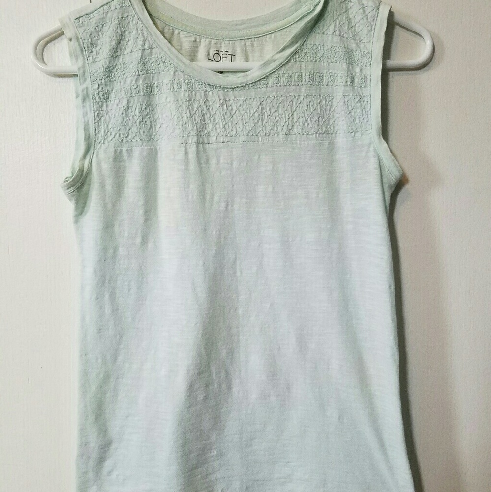 Loft sleeveless tee