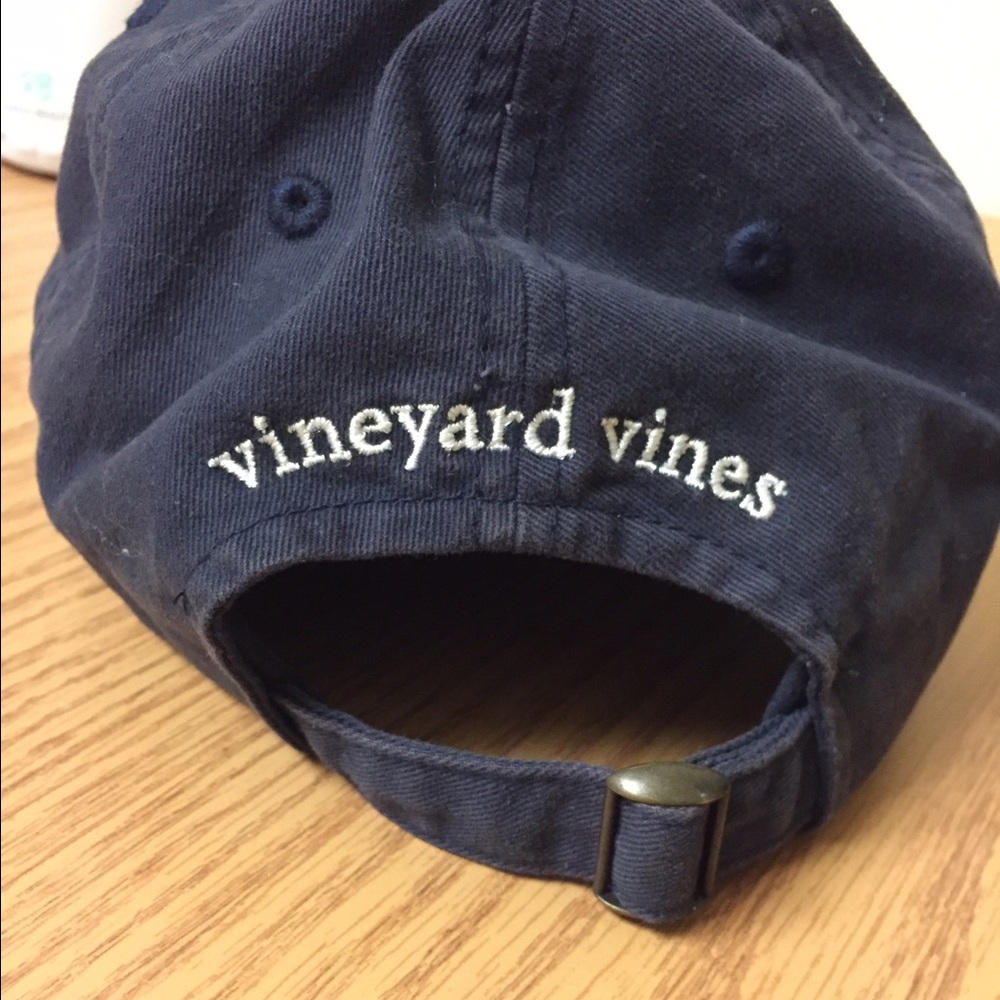 Navy Vineyard Vines Baseball Hat