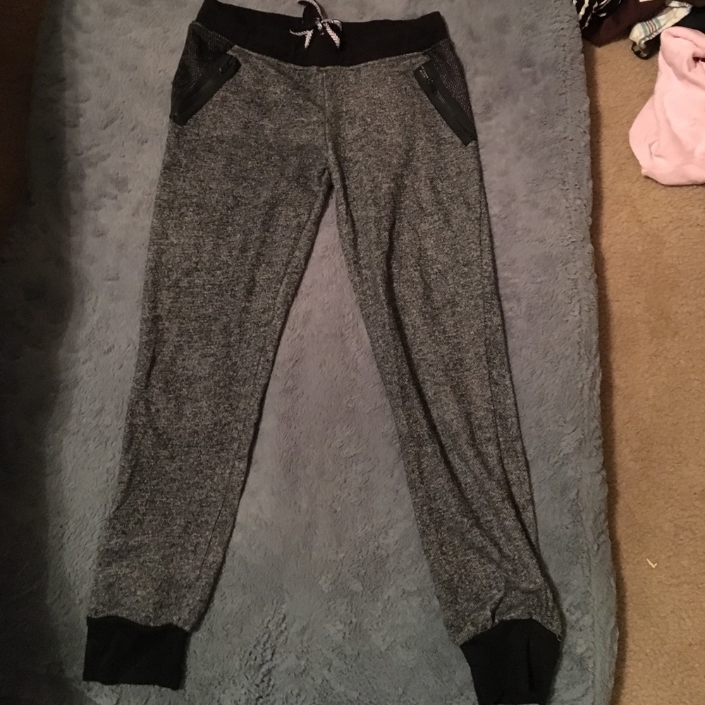Grey/Black Joggers